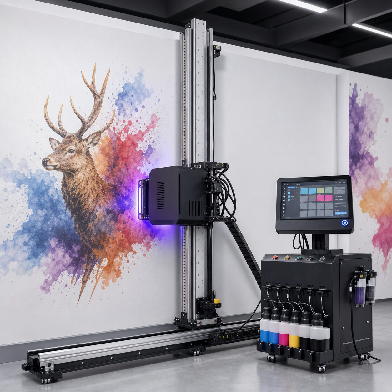 UV wall printer machine product details for export buyers