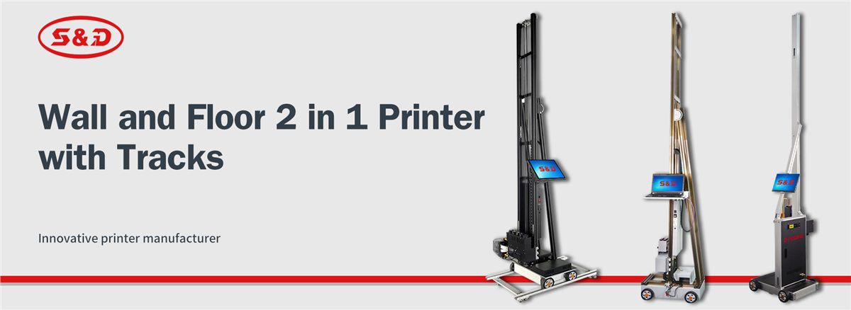 wall and floor printer machine